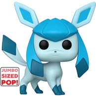 FUNKO POP Figura Pokemon Glaceon Jumbo, 25 cm