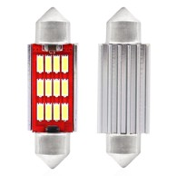 AMIO LED žarulje CANBUS Festoon C5W 39mm 12SMD 4014 bijele 12V/24V