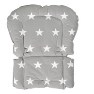 ROBA Siva dječja blagovaonska stolica Little Stars