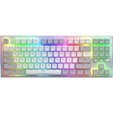 HATOR Gaming tipkovnica Gravity TKL, US QWERTY, bijela