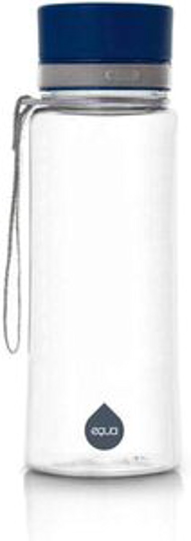 EQUA Plastična boca od tritana Plain Blue, BPA free, 600 ml, plava