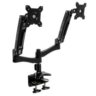 SILVERSTONE Nosač SST-ARM22BC za dva monitora, crni SST-ARM22B
