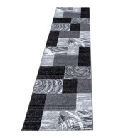 AYYILDIZ CARPETS Tamno siva staza 80x300 cm Parma