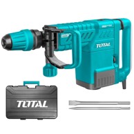 TOTAL Električni čekić za rušenje One-Stop Tools 1500 W SDS Max 1900 ud/min 25 J, crni