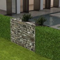 Gabionska košara za ogradu, 120 x 30 x 100 cm, pocinčani čelik