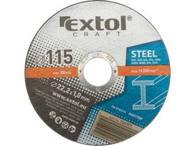 EXTOL CRAFT Rezni disk za metal 106950, 230 × 1,9 × 22,2 mm, 5 kom