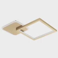 EGLO Plafonjera Gafares 900424, LED 15 W, sa daljinskim, zlatno i bijela