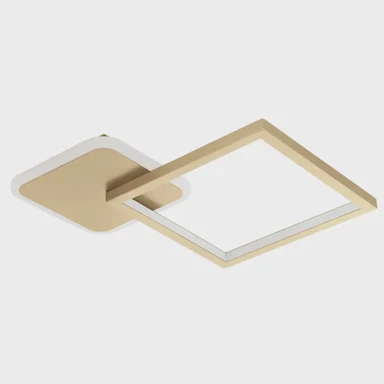 EGLO Plafonjera Gafares 900424, LED 15 W, sa daljinskim, zlatno i bijela