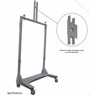 VEGA Komplet WMS 600 WB, podni nosač ploče s nosačem projektora WMC 130