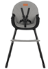 MOMI Visoka stolica za hranjenje Reki, crna