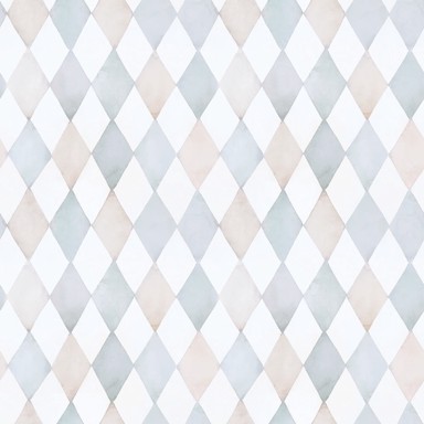 LILIPINSO Dječja tapeta Harlequin 10m x 50 cm