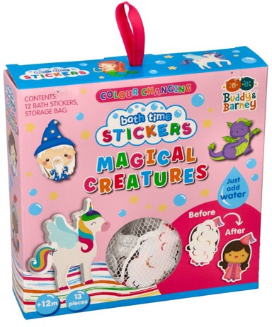 Naljepnice za kupanje Mystical Beings koje mijenjaju boju