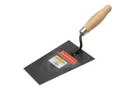 EURO TOOLS Žlica 132004, čelična mistrija, 180 × 130 mm, crna