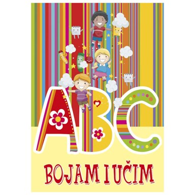 GRAFOTISAK Bojanka A4, 16 listova, bojom i učim slova