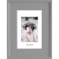 STYLER Sivi zidni okvir Malaga, 17 x 22 cm