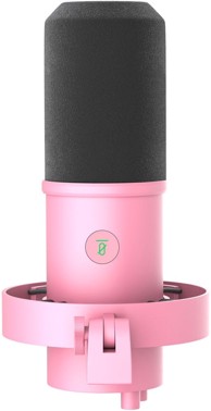 Dinamični mikrofon Fifine K688P, USB/XLR, rozi