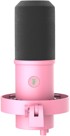 Dinamični mikrofon Fifine K688P, USB/XLR, rozi
