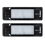 LED svjetla za registarsku pločicu Peugeot 1007 106 II 207 308 406 407 607 komplet