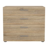 TVILUM Komoda u dekoru hrasta Pepe, 80x68 cm