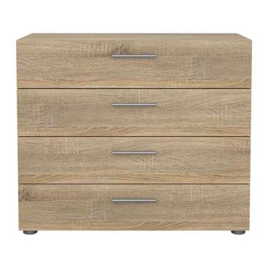 TVILUM Komoda u dekoru hrasta Pepe, 80x68 cm
