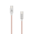 SBOX Kabel USB Type C na USB Type C, rozi, M/M, 1m, 60W