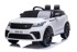 Auto na akumulator Range Rover, bijeli