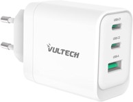 VULTECH GaN punjač CC65-2C1A, 65 W, 2 x USB-C, 1 x USB-A