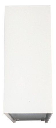 Zidna svjetiljka Rettangolare A/P 1846 Doppio, bijela