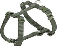 TRIXIE Oprsnica za pse H PREMIUM XS-S 30-44 cm/10 mm, maslinasta