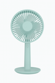 MULIN SRLS Punjivi ventilator 2u1 13 cm, tirkizno plava