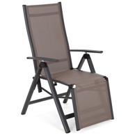 Vrtna stolica Ibiza Relax, siva