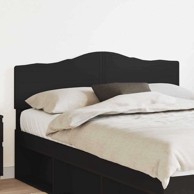 Uzglavlje za krevet 140 cm hrast, crno