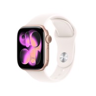 APPLE Watch Series 11 GPS + Cellular 42 mm aluminijsko kućište Rose Gold s narukvicom Sport Light Blush – M/L
