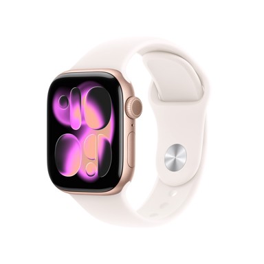 APPLE Watch Series 11 GPS + Cellular 42 mm aluminijsko kućište Rose Gold s narukvicom Sport Light Blush – M/L