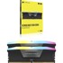 CORSAIR Memorija Vengeance RGB CMH64GX5M2D6000C40 64GB DDR5, crna