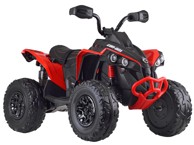 Terenski quad Can-Am, crveni