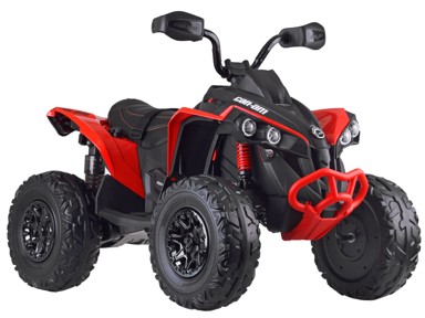Terenski quad Can-Am, crveni