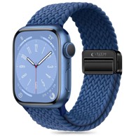 Tech-Protect® Nylonmag Remen za Apple Watch 6/7/8/9/10/SE (40/41/42mm) Plavi