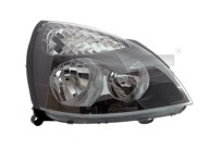 TYC Far RENAULT CLIO 98-05 lijevi 01- H7/H1 crno sjenilo 20-6358-05-2