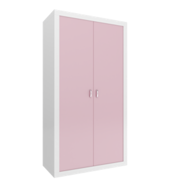 Dječji ormar Filip, rozi, 190×90×50 cm
