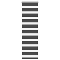 Zavjesa zebra crna, 40 x 150 cm (širina tkanine: 35,9 cm, materijal: poliester)