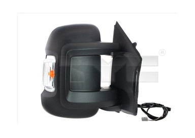 TYC Retrovizor Fiat Ducato 06-14, lijevi, električni, grijani, žmigavac, W16W, 8 pinova, Jumper/Boxer, 309-0176