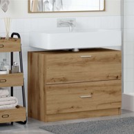 Kabinet za lavabo-umivaonik,78x37x59 cm, artisan orah, enginirano drvo