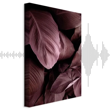 Slika Velvet Leaves, jednodijelna, okomita, 60x90 cm