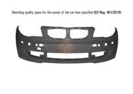 ISAM Prednji branik BMW 1 E87 04-12, 07-, +/- šprice