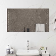 LED ogledalo za kupaonicu bez okvira, 50 x 90 cm, pravokutno, prozirno
