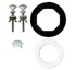 WIRQUIN Ispusni ventil za WC školjku s dvostrukim ispiranjem 3/6 l