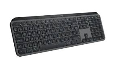 LOGITECH Tipkovnica MX Keys S Wireless Gaming, Graphite, US