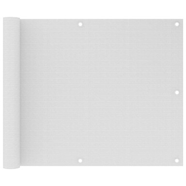 Balkonski zastor 75 x 300 cm HDPE, bijeli