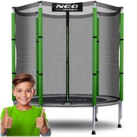 NEO-SPORT Dječji vrtni trampolin 140 cm (4,5 ft)